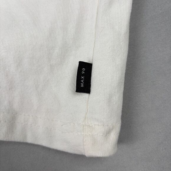 Nike Sportswear The Nike Tee Max 90 Long Sleeve Mens L Off White Cream Shirt EUC - Picture 8 of 13